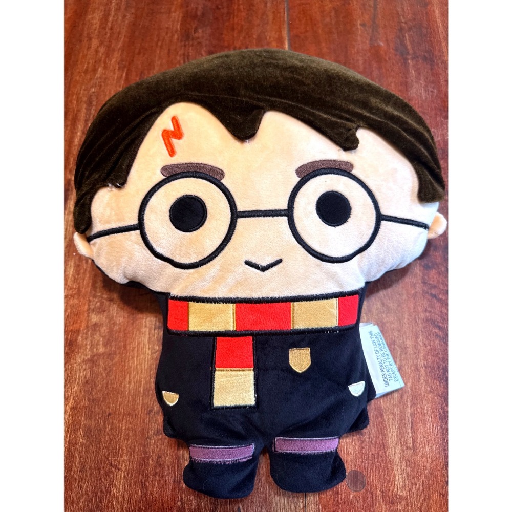Jay Franco Harry Potter Plush Pillow Kids 15in Black Chibi Gryffindor